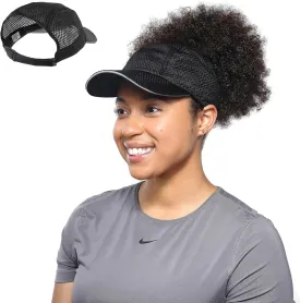 Backless Hat  Quick Dry Baseball Sport Hat for Women
