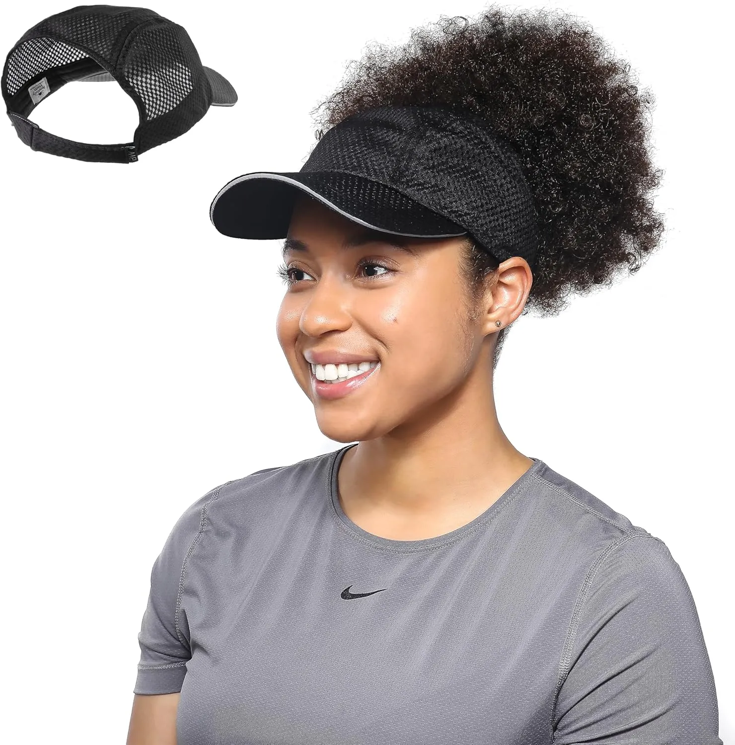 Backless Hat  Quick Dry Baseball Sport Hat for Women