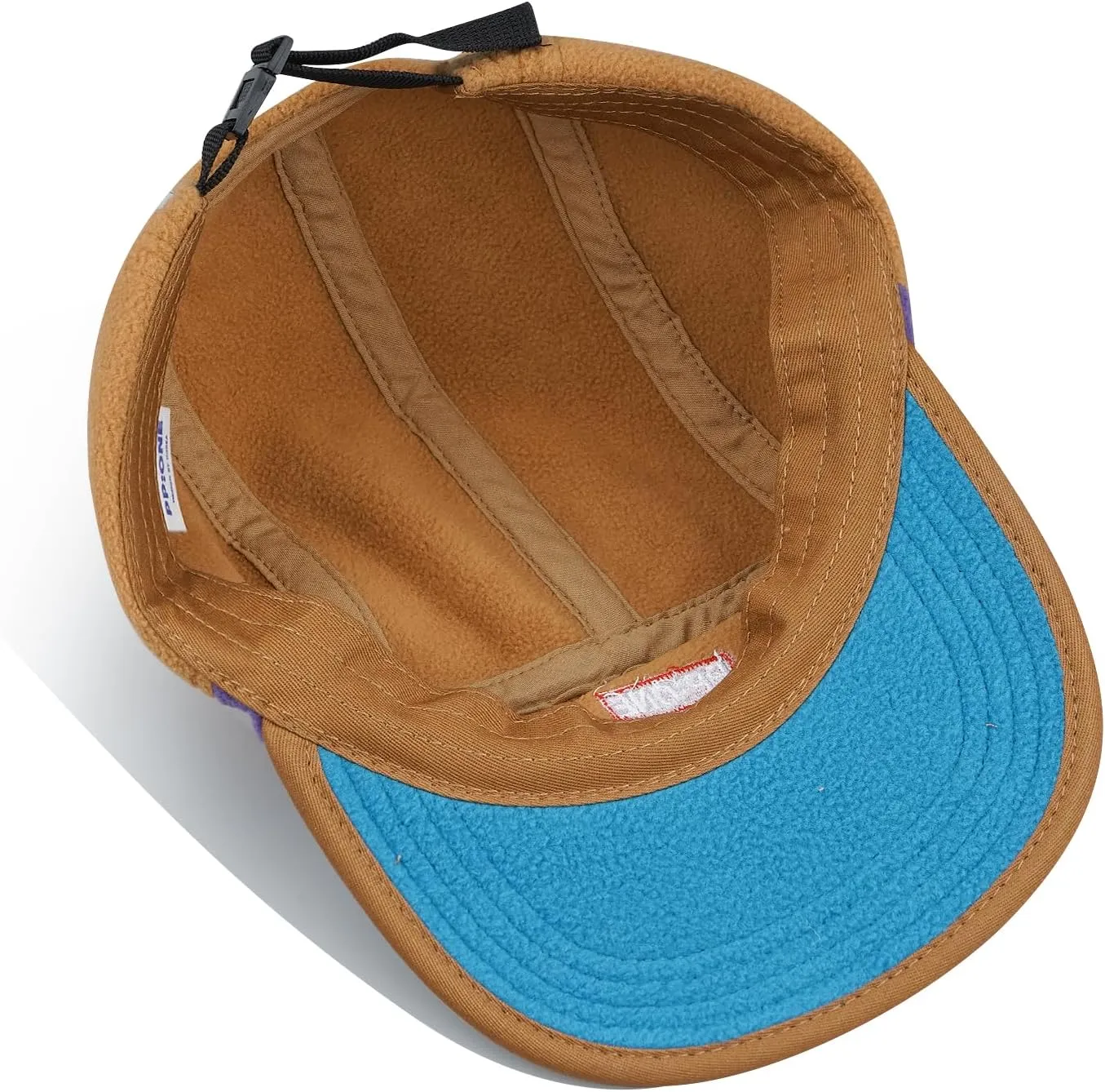 Clakllie Flat Brim Baseball Cap 5 Panel Hat Vintage Trucker Hats for Men Urban Street Camping Hat Hip Hop Skateboard Hats