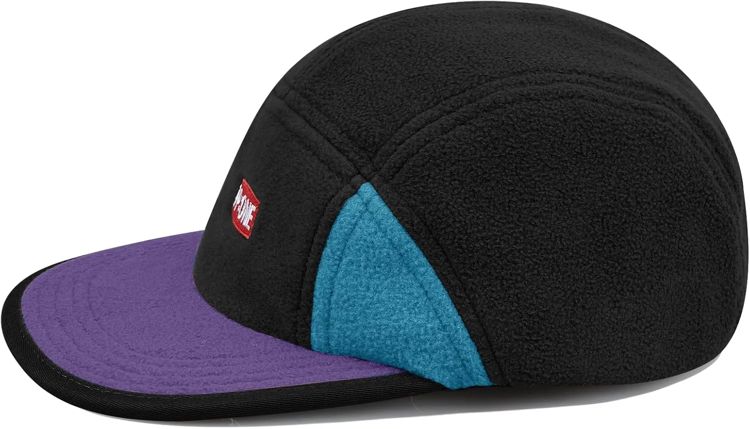 Clakllie Flat Brim Baseball Cap 5 Panel Hat Vintage Trucker Hats for Men Urban Street Camping Hat Hip Hop Skateboard Hats