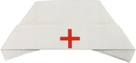 Cotton Nurse Hat, Women's, White, One Size