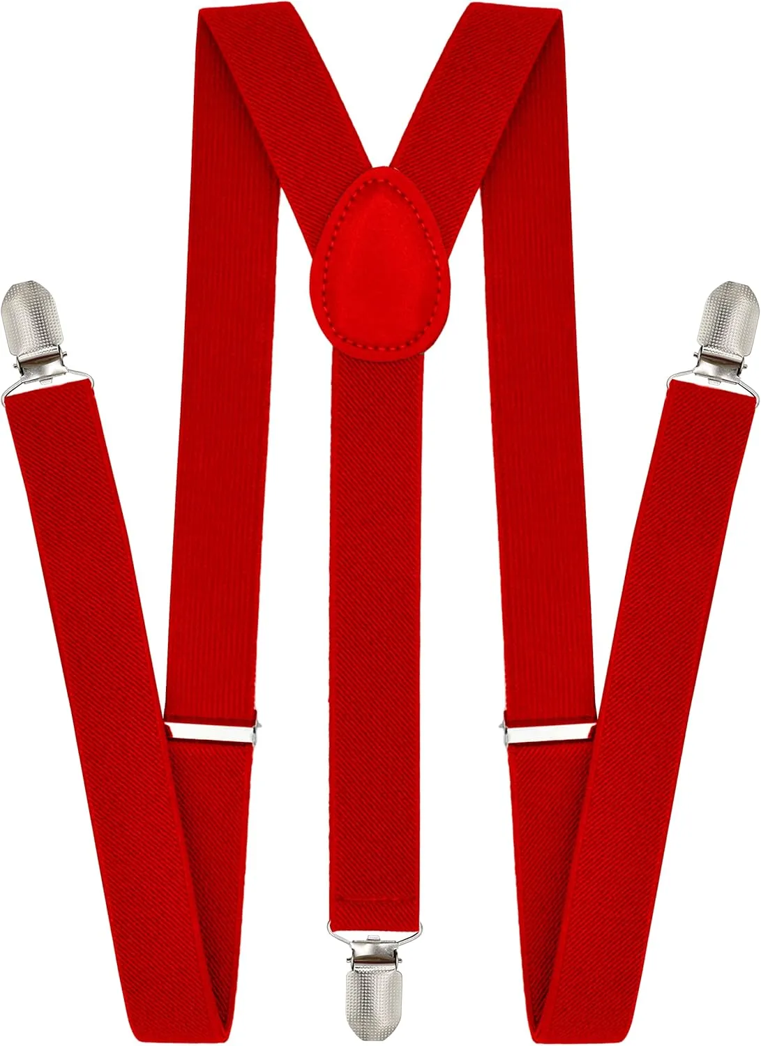 Dibi Mens Suspender with 3 Strong Clips Adjustable Braces