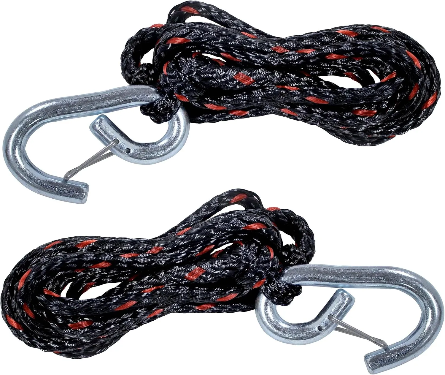 Extreme Max 3006.6803 PWC 9' Dock Line with Zinc-Plated Snap Hook - Value 2-Pack