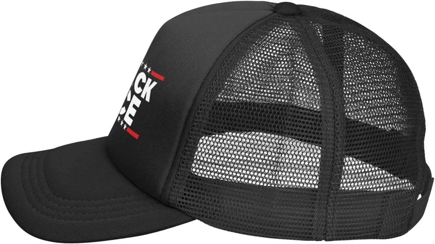 Fuck Ice Hat Support Immigrants Make America Great Hat Trucker Mesh Cap for Men Women Black
