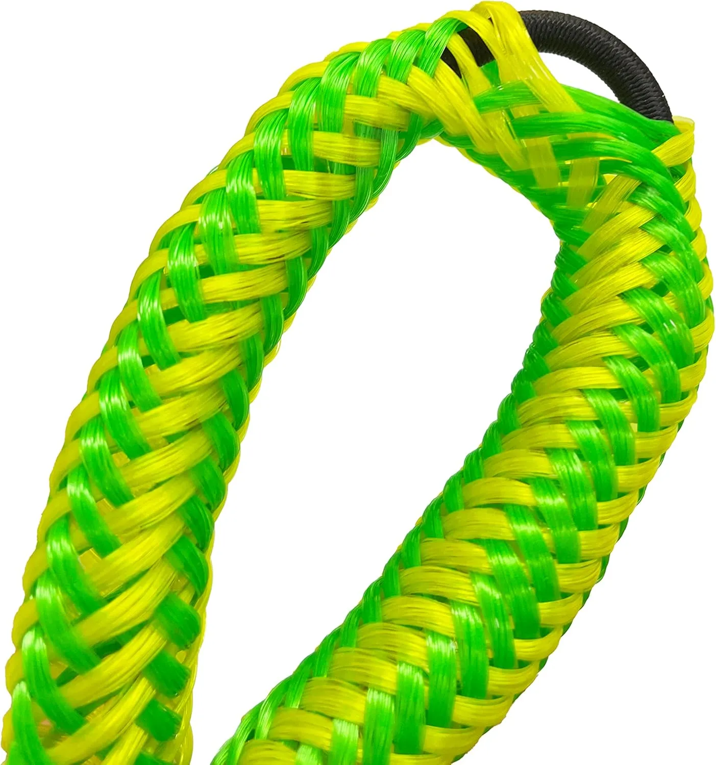 Green-Yellow Bungee Dock Lines 2-Pack with Double Hooks & Floating Tubes  High-Visibility Boat Ropes for Jet Ski, Pontoon, Kayak  4ft to 5.5ft, 316 Stainless Steel, Shock Absorbing