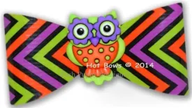 Halloween Whooo Hair Bow