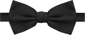 Jacob Alexander Men's Pretied Banded Adjustable Solid Color Bowtie