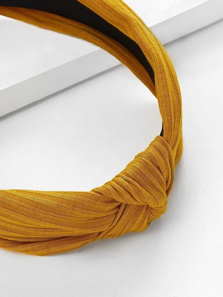Knot Design Wide Headband