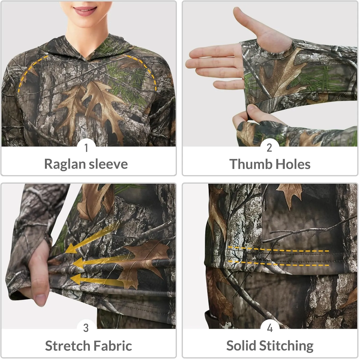 LOOGU Women's UPF 50  Sun Protection Hoodies Shirts Long Sleeve Lightweight Quick Dry UV Fishing Hking Outdoor