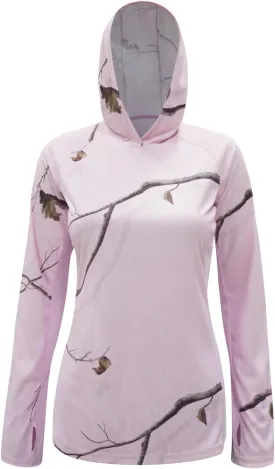 LOOGU Women's UPF 50  Sun Protection Hoodies Shirts Long Sleeve Lightweight Quick Dry UV Fishing Hking Outdoor