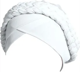 Muslim Turban Pre-Tied Twisted Braid Hair Cover Wrap Hat African Beanie Headwraps for Women