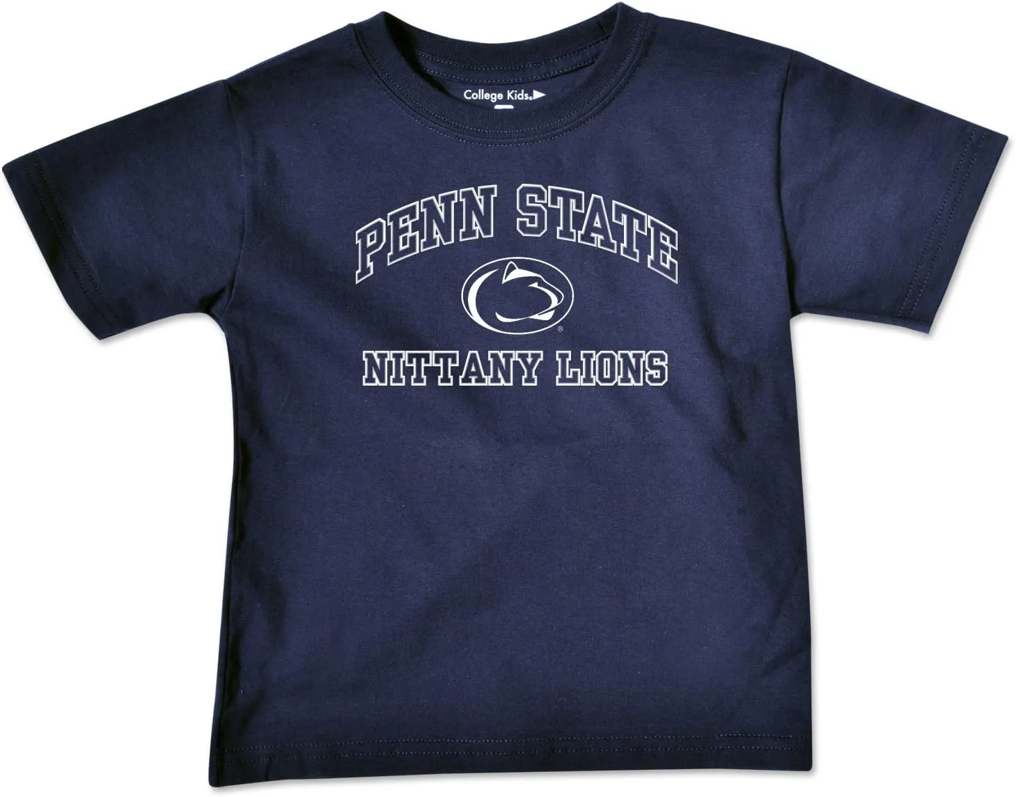 NCAA Penn State Nittany Lions Toddler Short Sleeve Tee, 3 Toddler, Navy