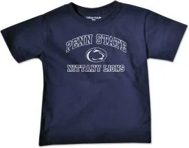 NCAA Penn State Nittany Lions Toddler Short Sleeve Tee, 3 Toddler, Navy