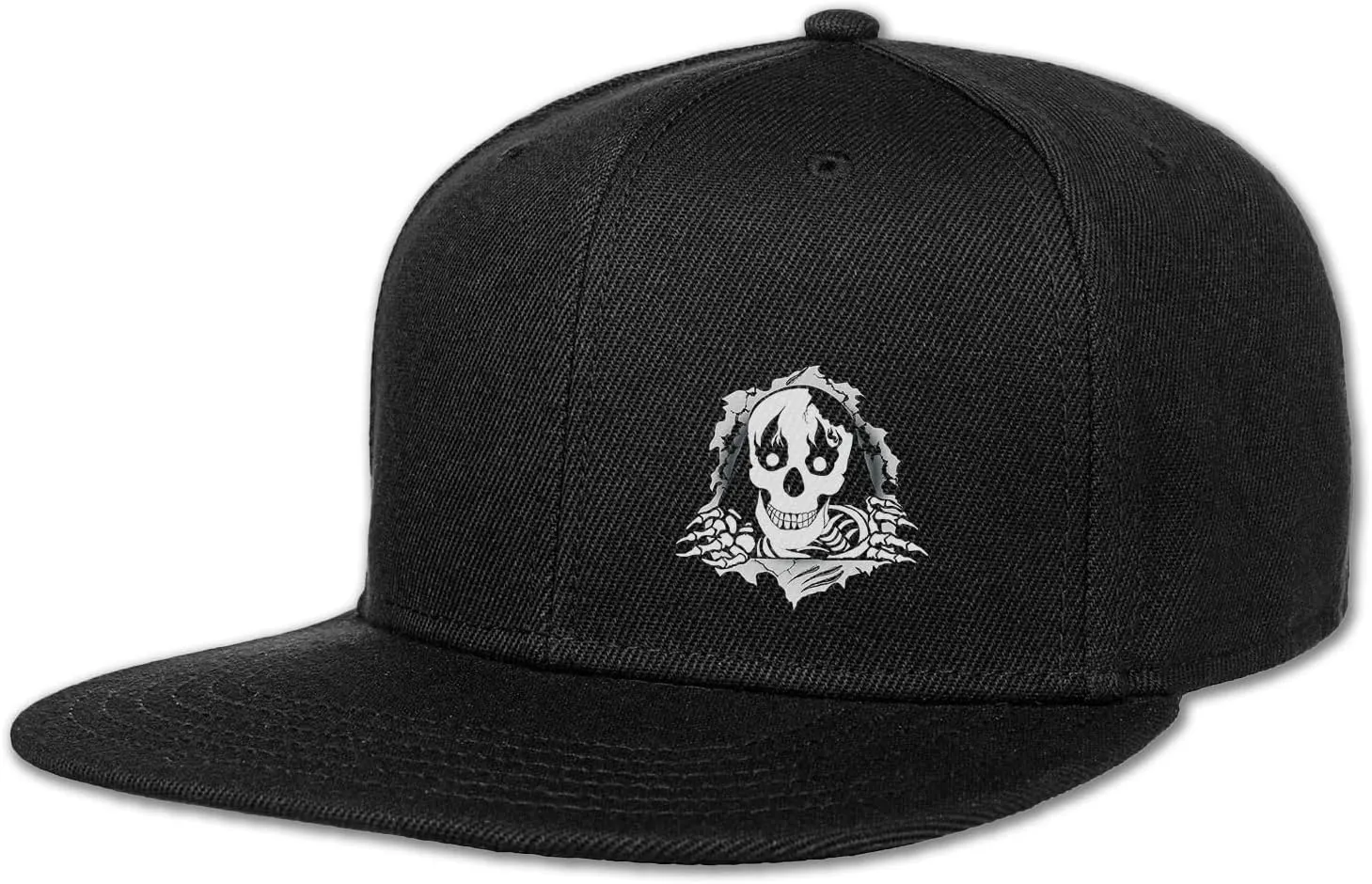 Negi Snapback Hats for Mens Hat Fitted Mountain Gaming Trucker Dad Black Flat Bill Adjustable Baseball Cap Brim