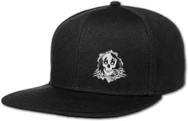 Negi Snapback Hats for Mens Hat Fitted Mountain Gaming Trucker Dad Black Flat Bill Adjustable Baseball Cap Brim