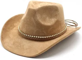Wide Brim Suede Fedora Hats Unisex Newsboy Cap Suede Panama Hat Solid Retro Fedora for Men Women 2025